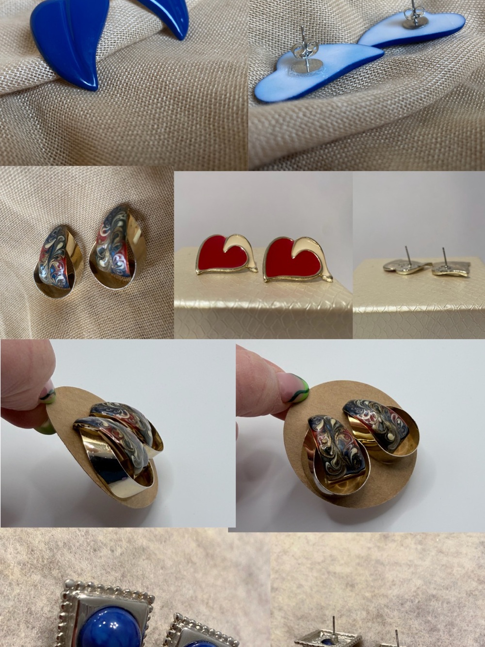 Vintage Earring Bundle set of 4